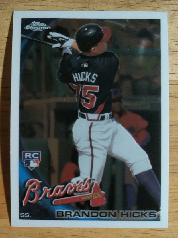 2010 Topps Chrome #197 Brandon Hicks RC