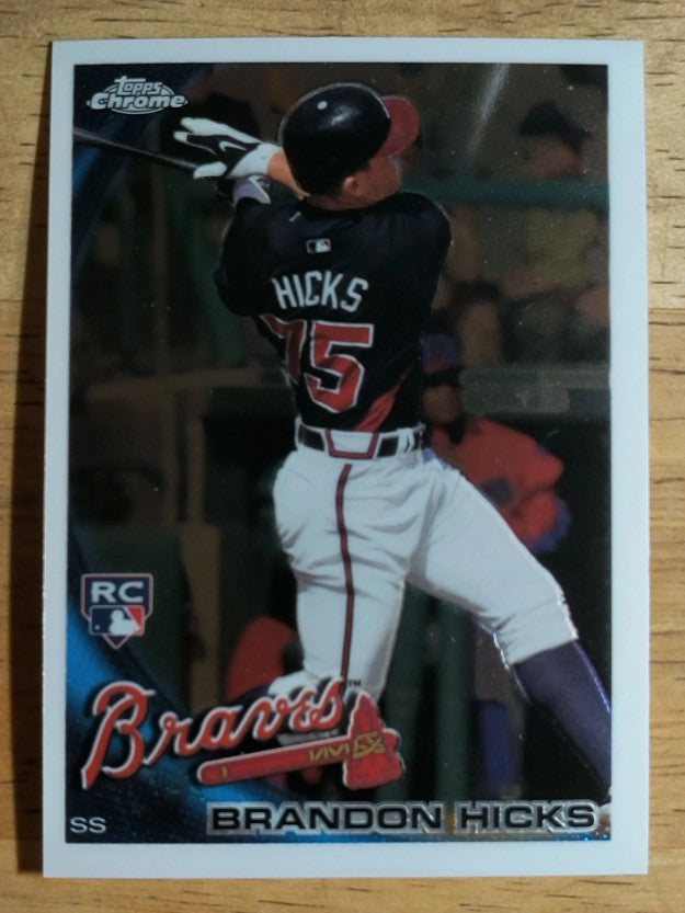 2010 Topps Chrome #197 Brandon Hicks RC