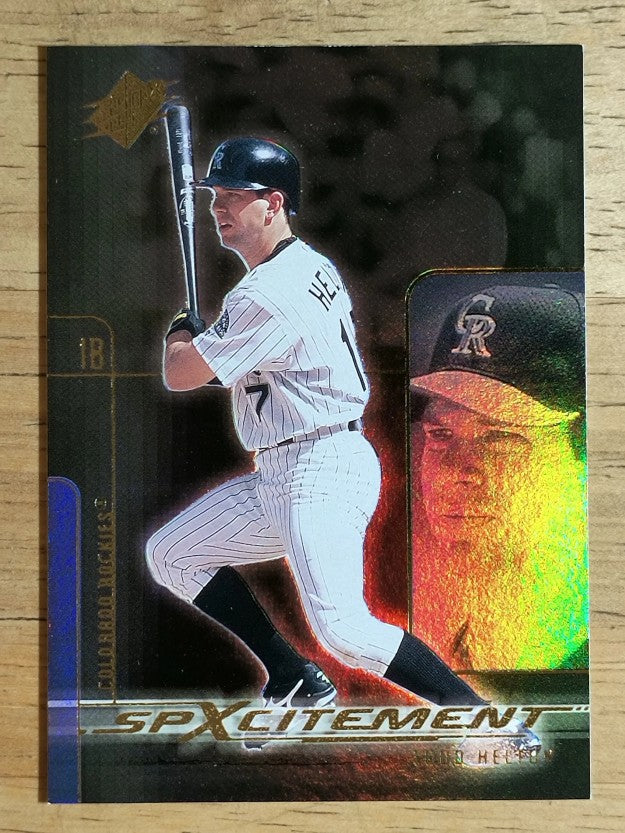 2001 SPx SPXcitement #X6 Todd Helton