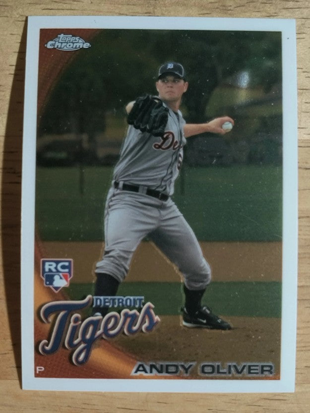 2010 Topps Chrome #218 Andy Oliver RC