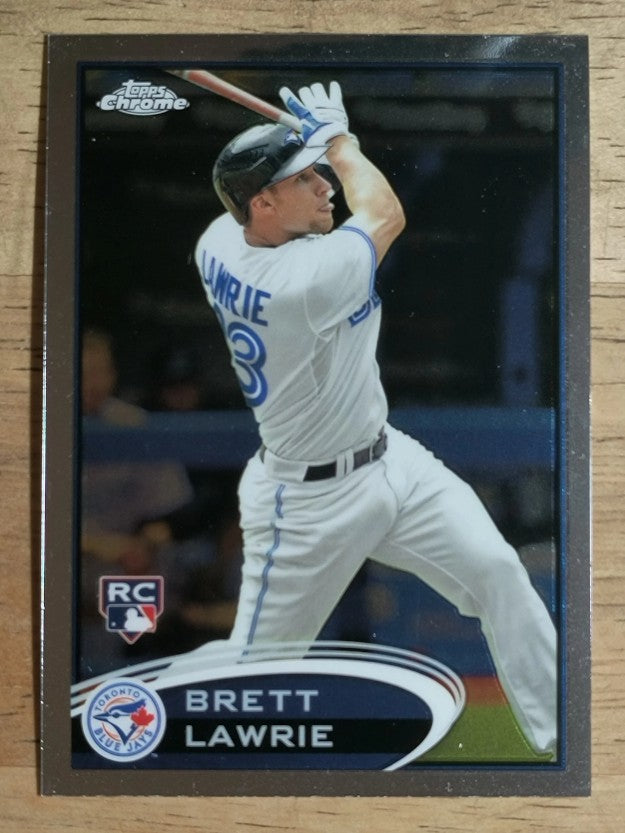 2012 Topps Chrome #173A Brett Lawrie RC