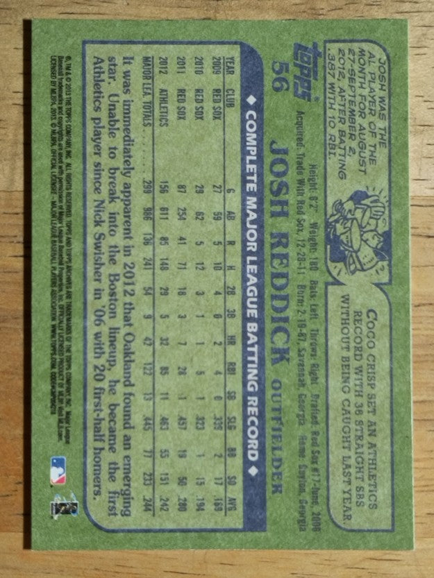 2013 Topps Archives #56 Josh Reddick