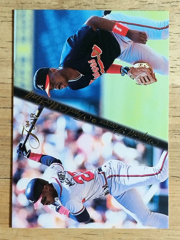 1994 Flair Infield Power #5 Fred McGriff
