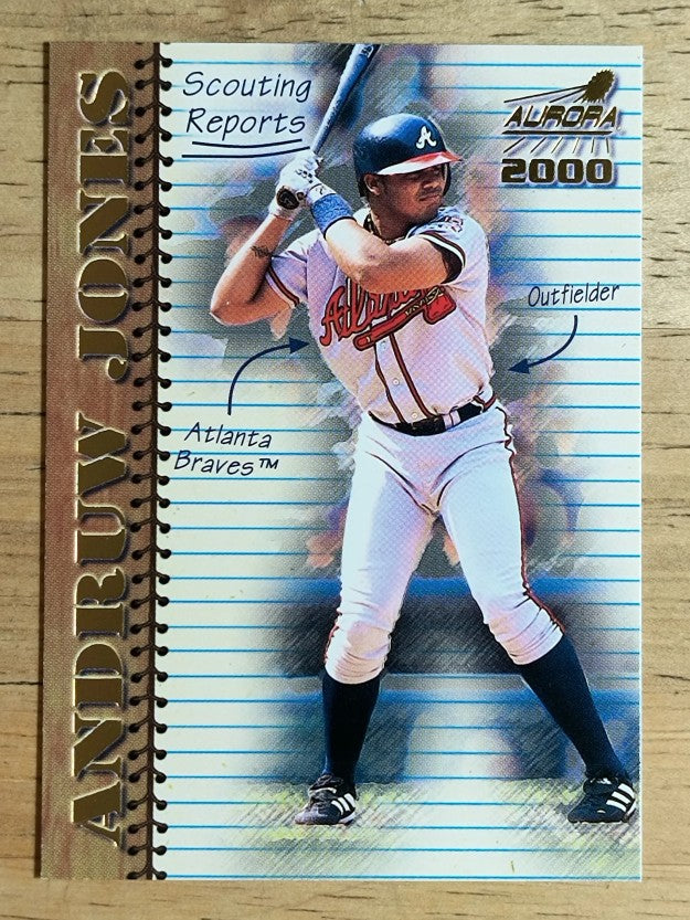 2000 Aurora Scouting Report #2 Andruw Jones