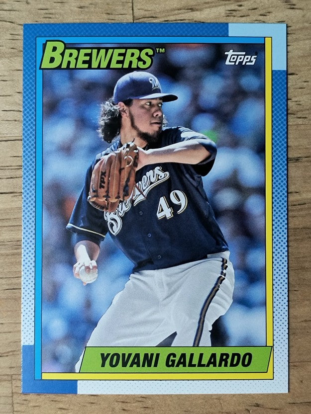 2013 Topps Archives #154 Yovani Gallardo