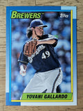 2013 Topps Archives #154 Yovani Gallardo