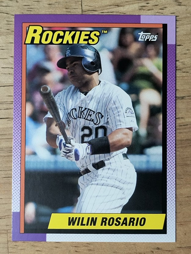 2013 Topps Archives #155 Wilin Rosario