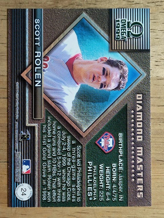 1999 Pacific Omega Diamond Masters #24 Scott Rolen