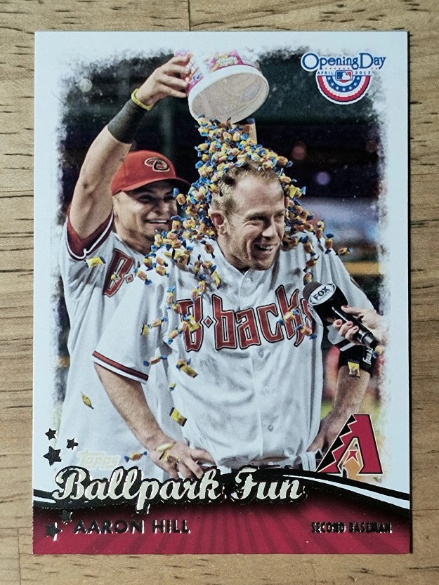 2013 Topps Opening Day Ballpark Fun #BF17 Aaron Hill