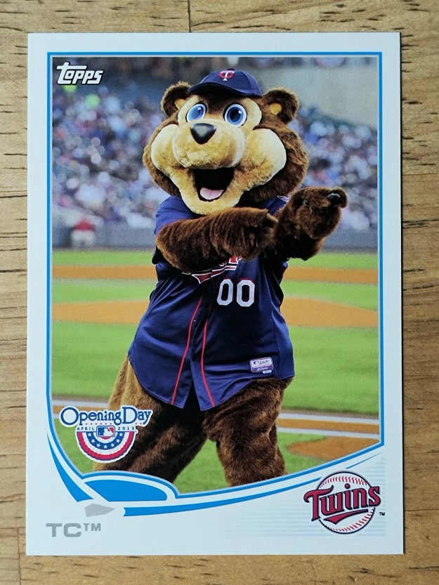 2013 Topps Opening Day Mascots #M11 TC