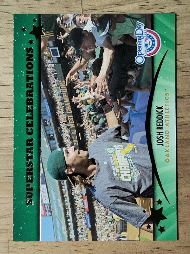 2013 Topps Opening Day Superstar Celebrations #SC7 Josh Reddick