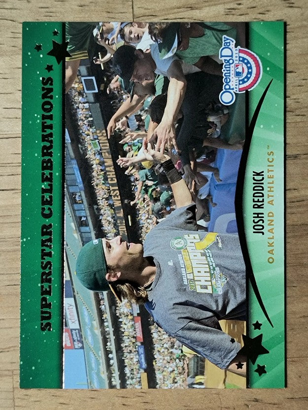 2013 Topps Opening Day Superstar Celebrations #SC7 Josh Reddick