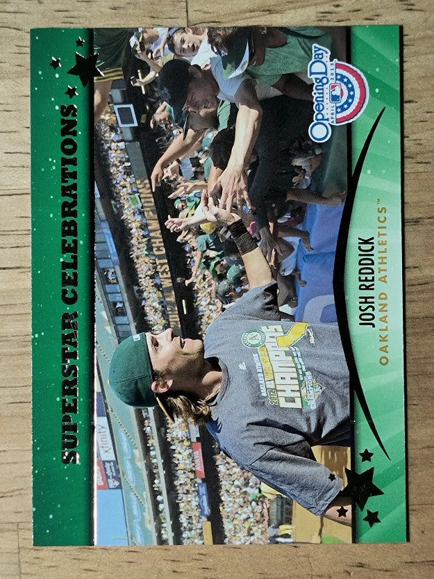 2013 Topps Opening Day Superstar Celebrations #SC7 Josh Reddick