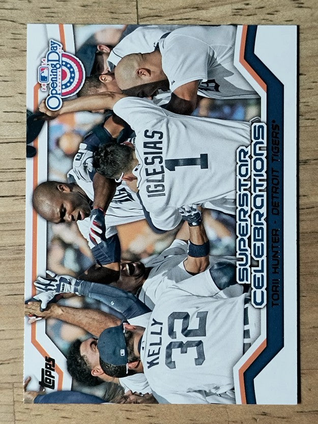 2014 Topps Opening Day Superstar Celebrations #SC3 Torii Hunter