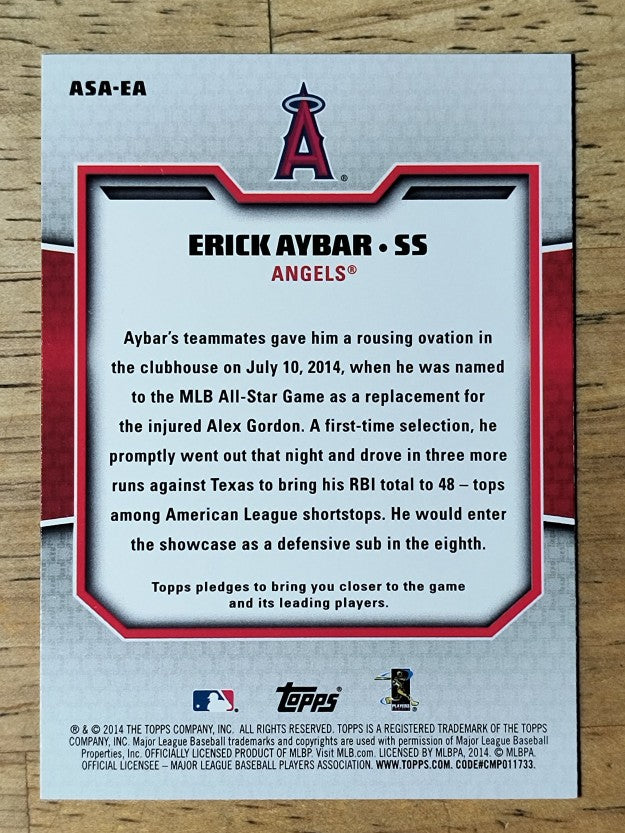 2014 Topps Update All Star Access #ASAEA Erick Aybar