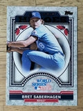 2014 Topps Update World Series Heroes #WSHBSA Bret Saberhagen