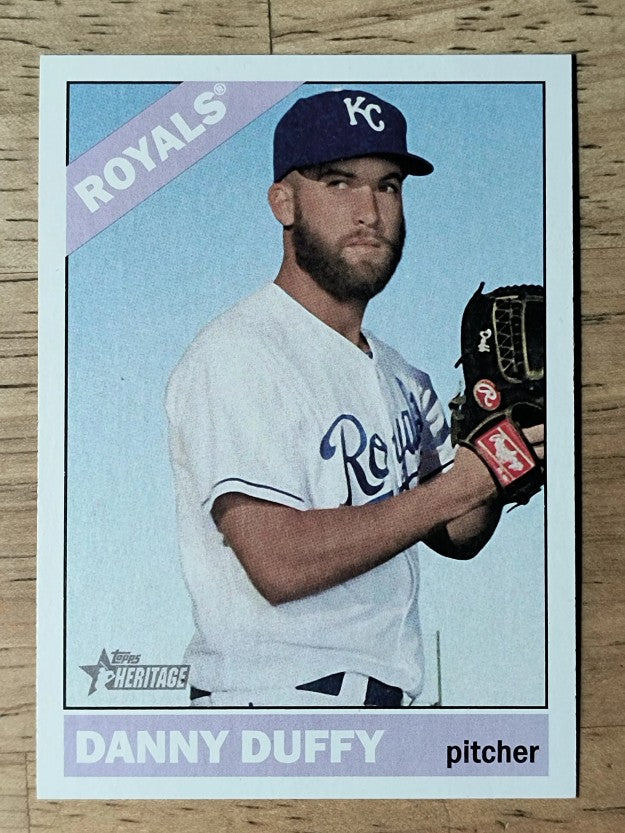2015 Topps Heritage #4 Danny Duffy