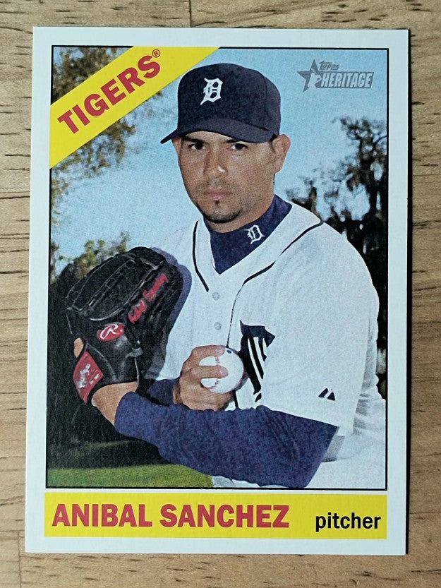 2015 Topps Heritage #16 Anibal Sanchez