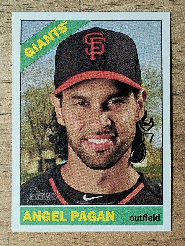 2015 Topps Heritage #69 Angel Pagan