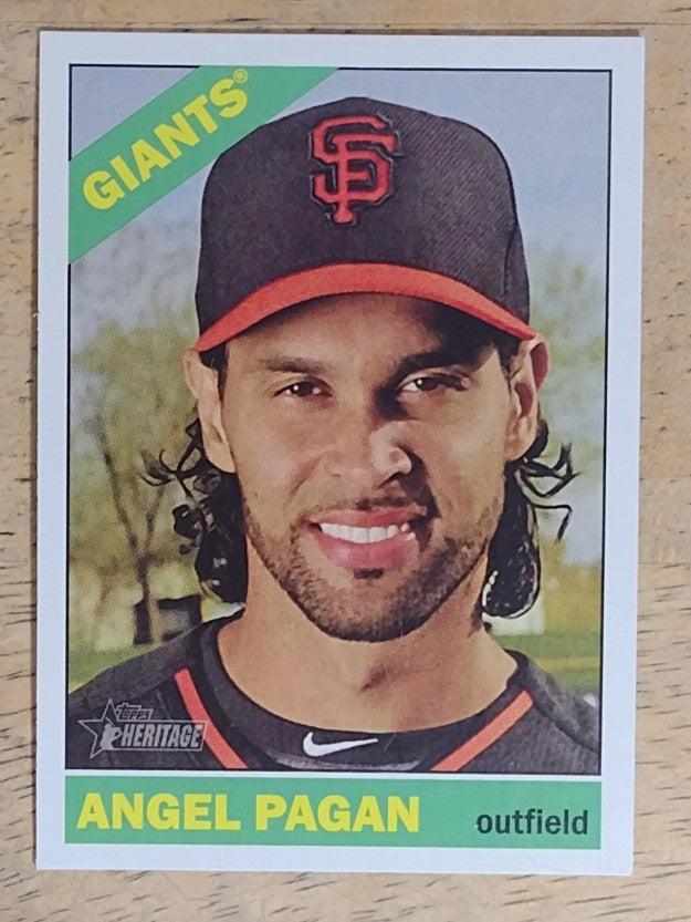 2015 Topps Heritage #69 Angel Pagan