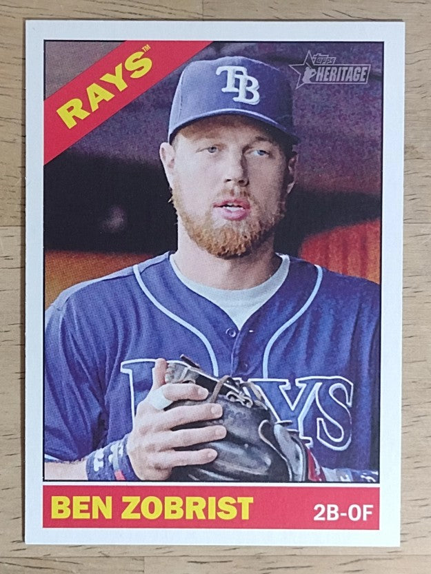 2015 Topps Heritage #145 Ben Zobrist