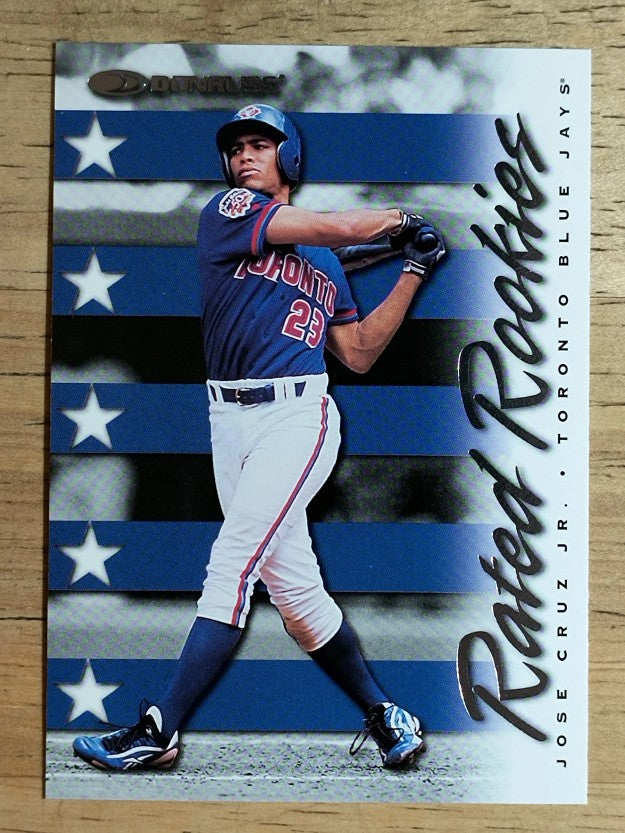 1998 Donruss Rated Rookies #4 Jose Cruz Jr.