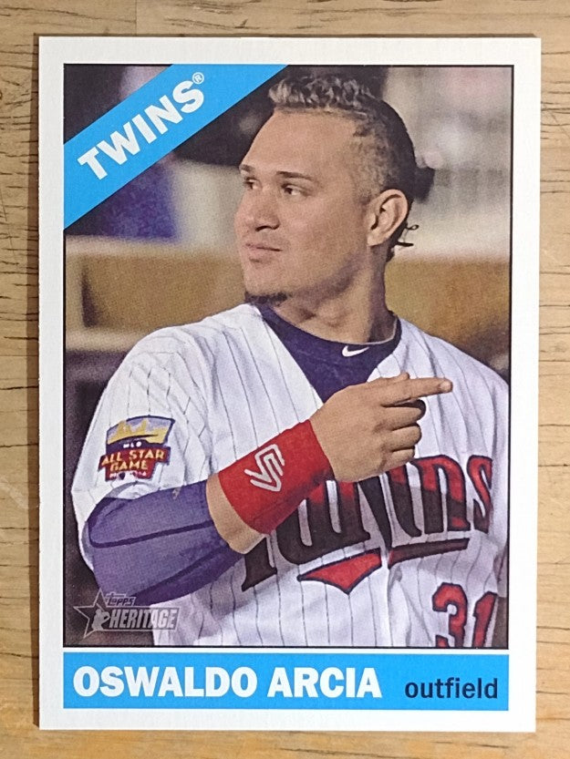 2015 Topps Heritage #190 Oswaldo Arcia