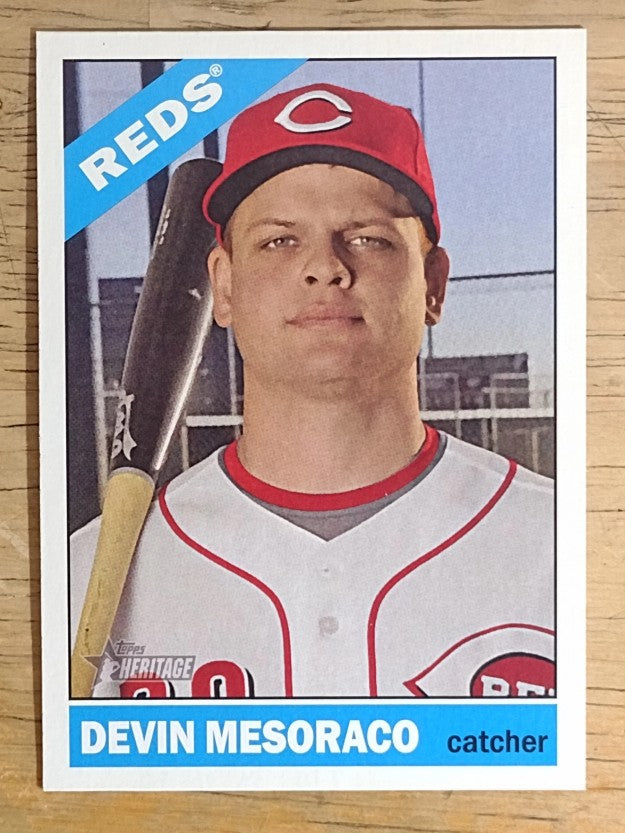 2015 Topps Heritage #208 Devin Mesoraco