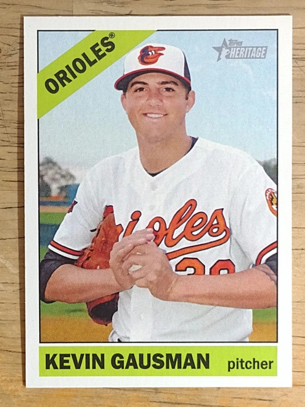 2015 Topps Heritage #235 Kevin Gausman
