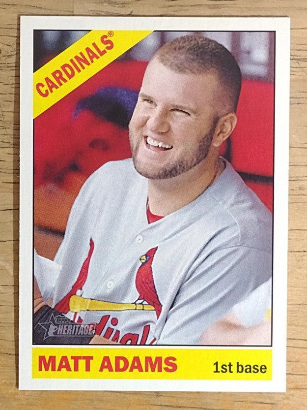 2015 Topps Heritage #245 Matt Adams