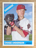 2015 Topps Heritage #252 Chase Anderson