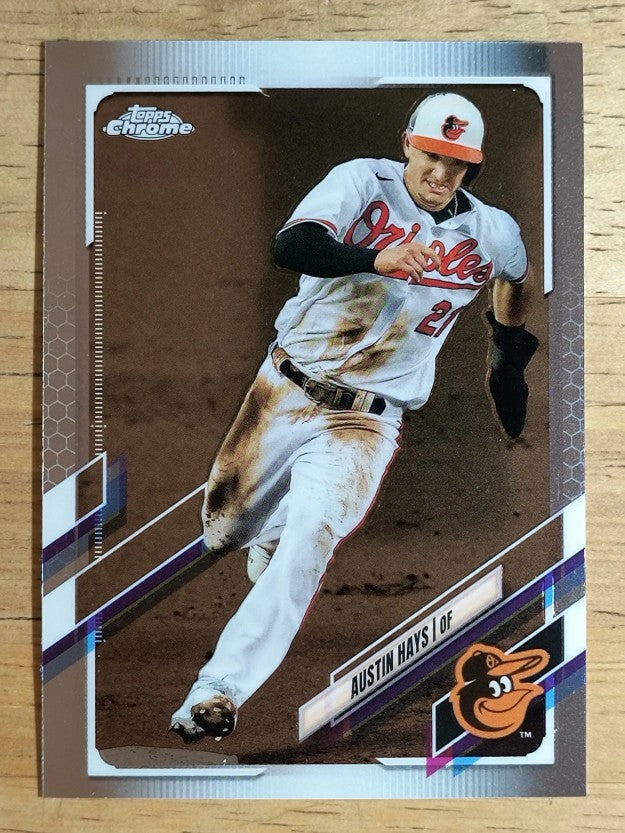 2021 Topps Chrome #143 Austin Hays