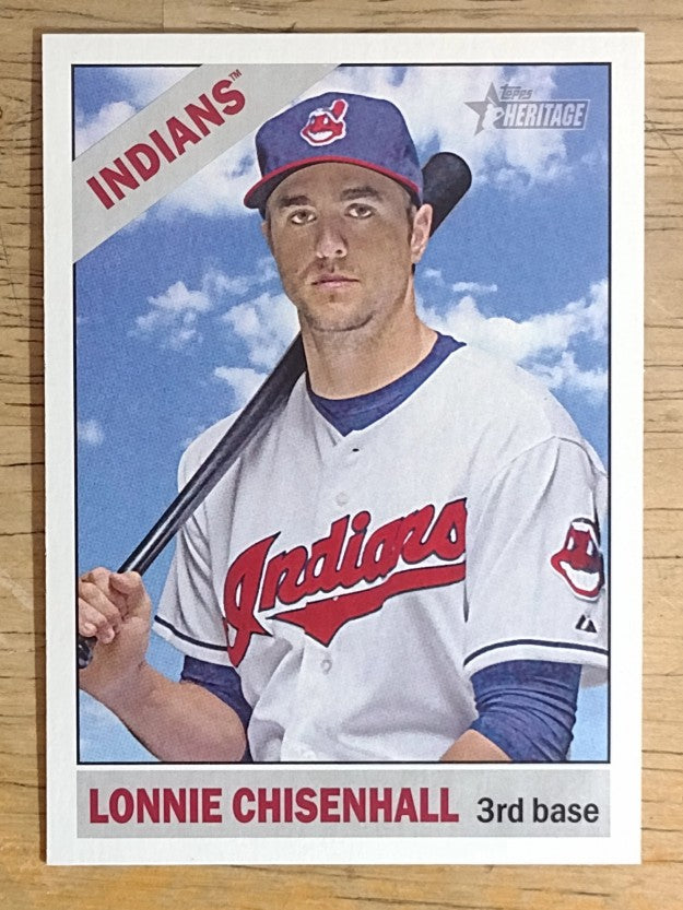 2015 Topps Heritage #266A Lonnie Chisenhall