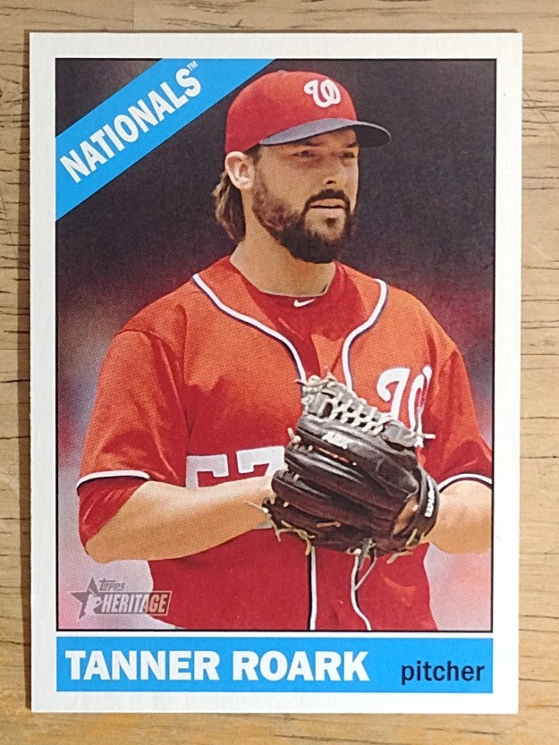 2015 Topps Heritage #282 Tanner Roark