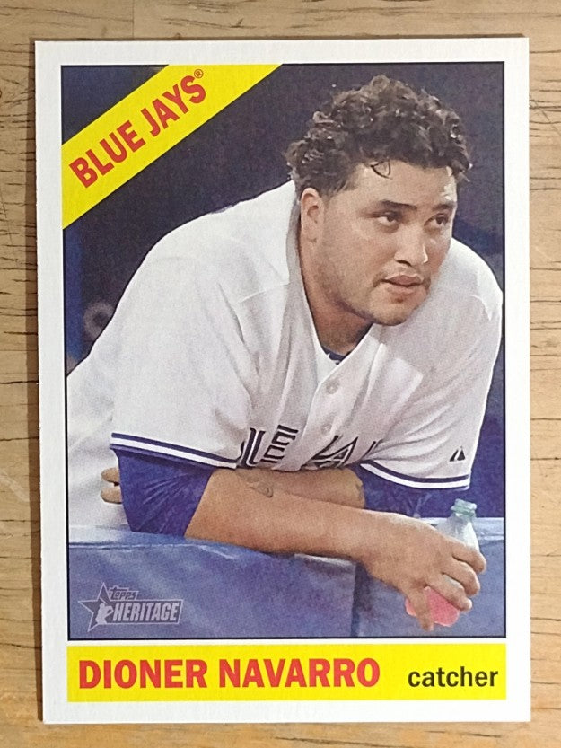2015 Topps Heritage #309 Dioner Navarro