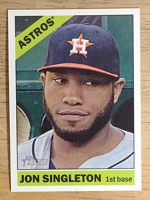 2015 Topps Heritage #312 Jon Singleton