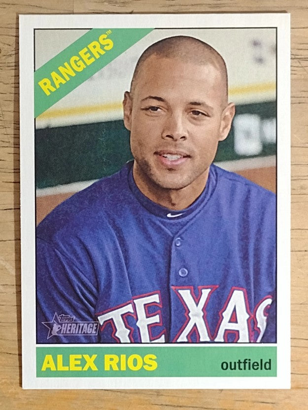 2015 Topps Heritage #314 Alex Rios