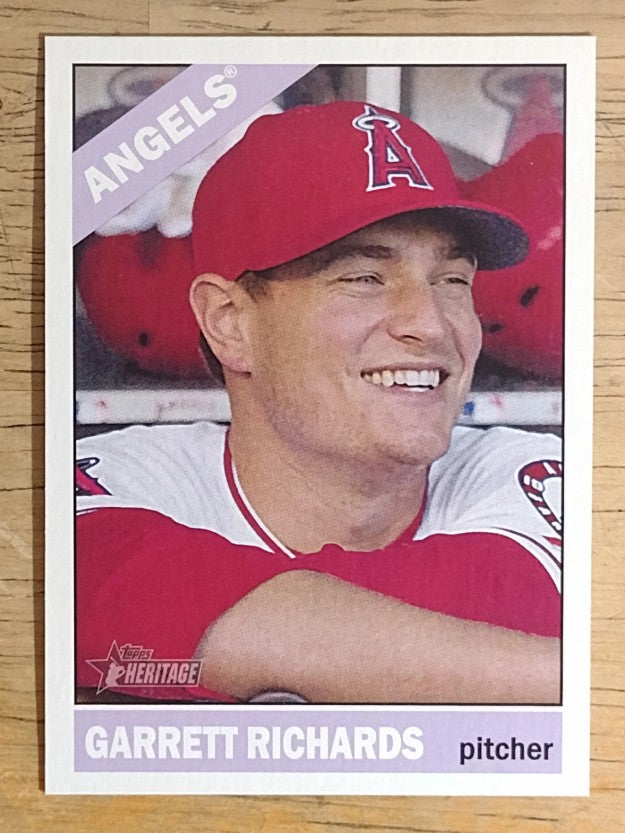 2015 Topps Heritage #340 Garrett Richards