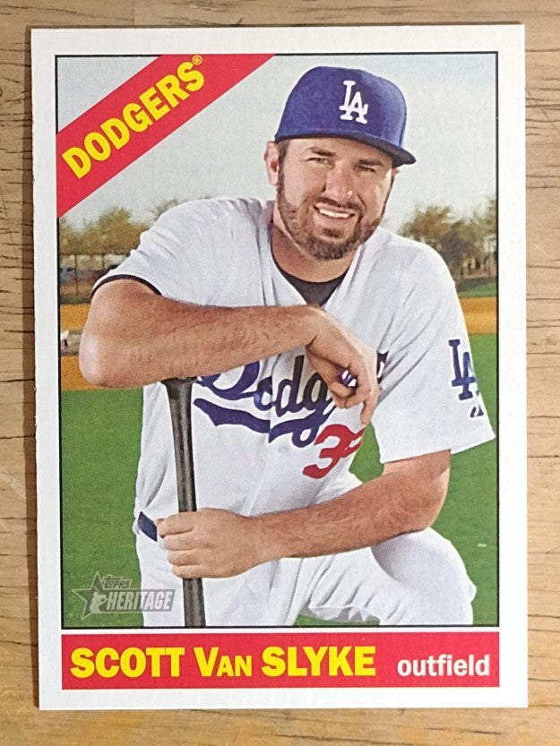 2015 Topps Heritage #345 Scott Van Slyke