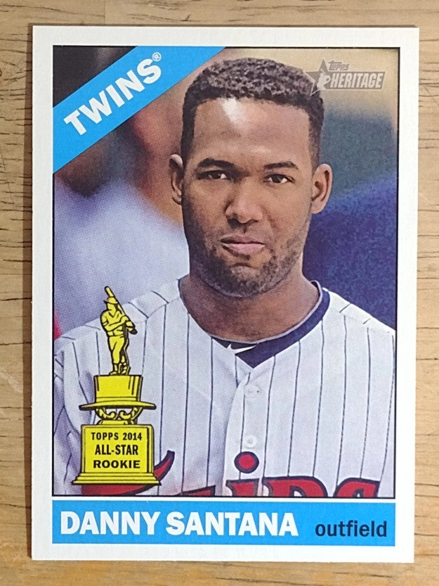 2015 Topps Heritage #347 Danny Santana