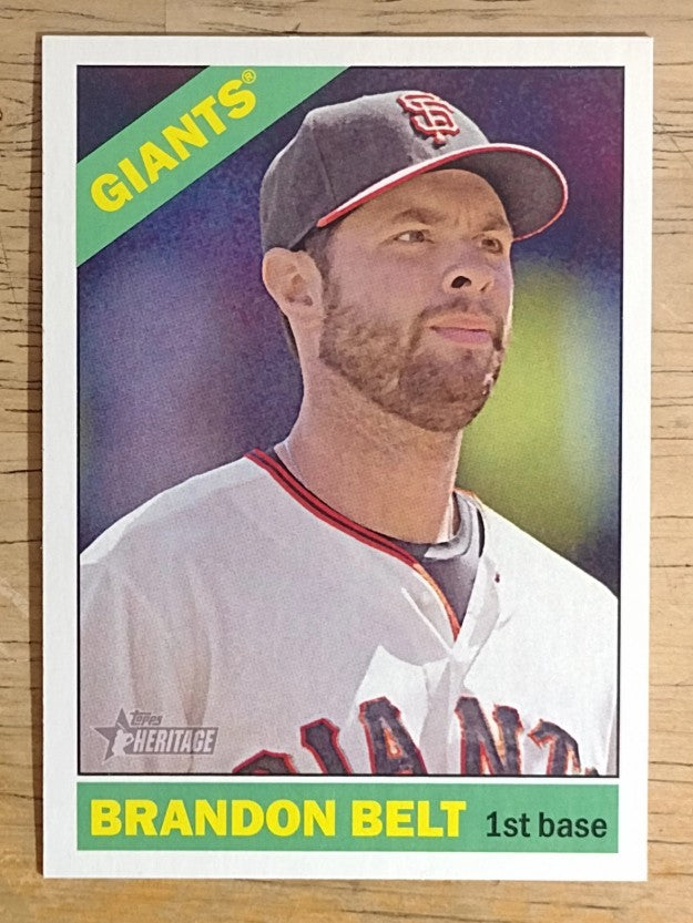 2015 Topps Heritage #369 Brandon Belt