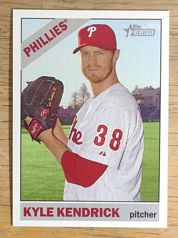2015 Topps Heritage #397 Kyle Kendrick