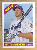 2015 Topps Heritage #423 Matt den Dekker