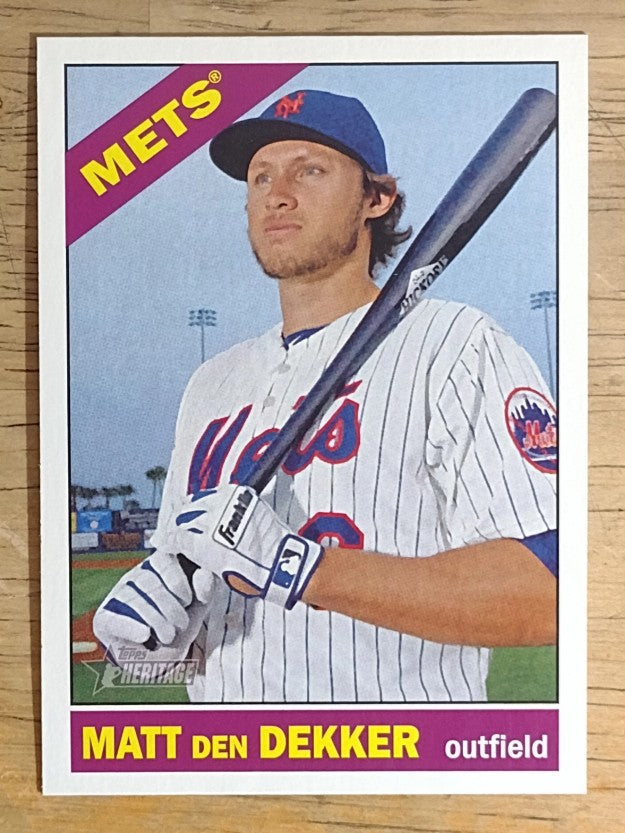 2015 Topps Heritage #423 Matt den Dekker