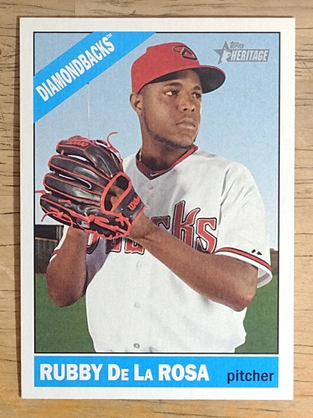 2015 Topps Heritage #688 Rubby De La Rosa