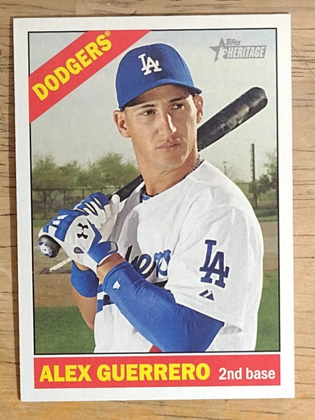 2015 Topps Heritage #695 Alex Guerrero