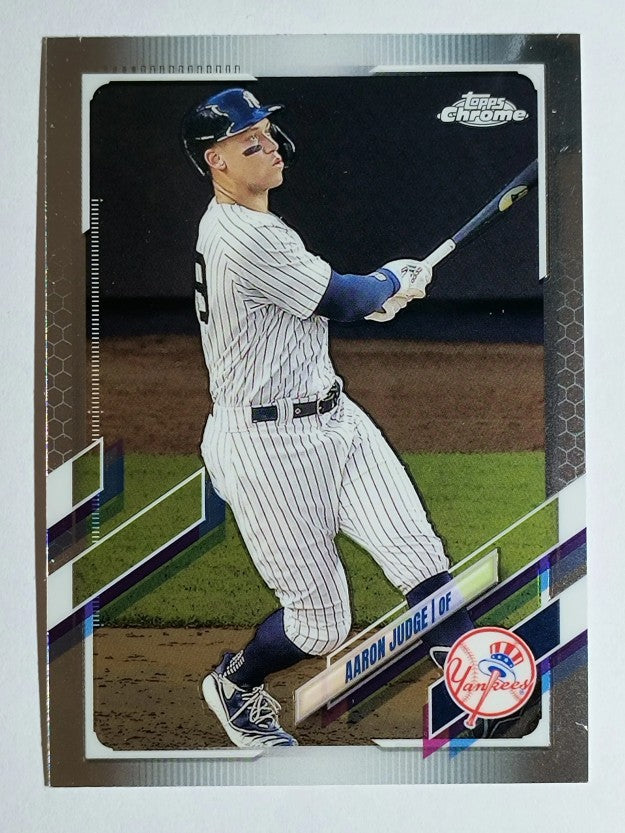2021 Topps Chrome #99 Aaron Judge