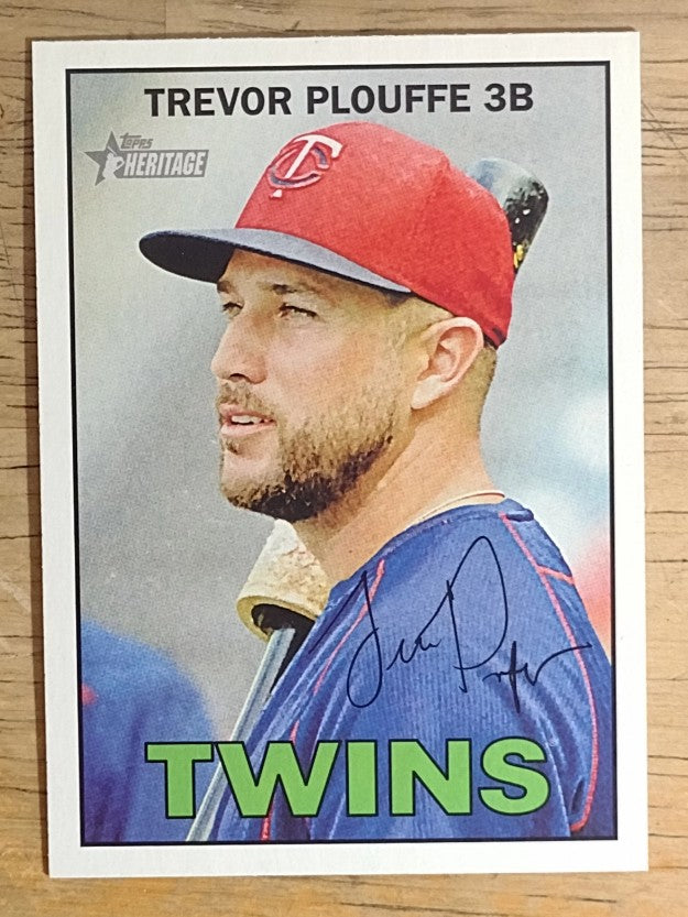 2016 Topps Heritage #57 Trevor Plouffe