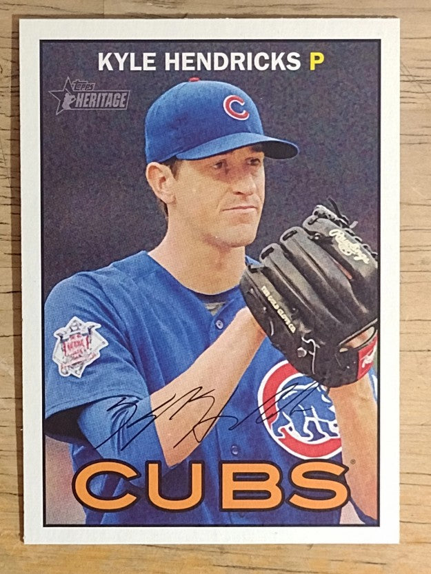 2016 Topps Heritage #59 Kyle Hendricks