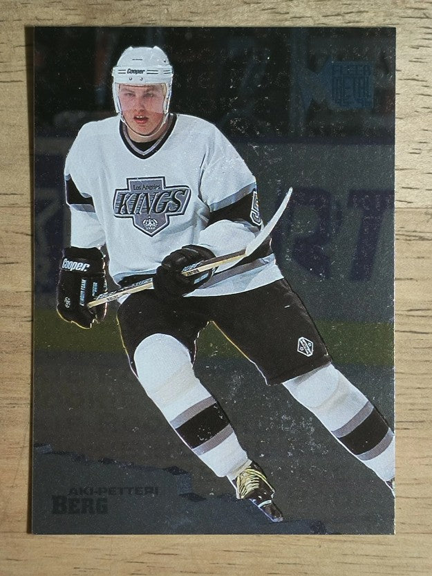 1995-96 Metal #170 Aki Berg RC